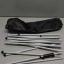 Portable Aluminum Alloy Tripod Easel Stand for Painting Display Lightweight Foldable Art Rack for Artists Students and Outdoor Use Metal Sign Holder Floor Stand for Wedding Posters