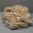 Teddy Bears Bulk 5 Packs 13.5 Inches Small Stuffed Bears Pack for Christmas Valentines Baby Shower Party Decorations Centerpieces Favors Light Brown