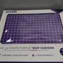 Purple Ultimate Seat Cushion, Large 2.5 Inch Gel Seat Cushion | GelFlex Grid for Office Chair, Gaming, Car - Pressure-Reducing for Long Sitting, Temperature-Neutral, No-Slip - Made in USA