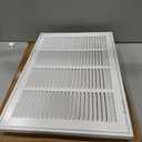 Return Air Grille 20x12,Air Return Vent Cover Grill for Ceiling and Wall,Steel HVAC A/C Vent Cover Grill Fits Duct Opening 20"W x 12"H,Holds 1" Thick AC Filter, For 20''w12''h-duct Opening