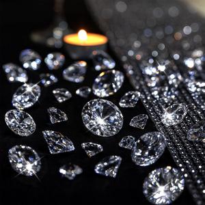 DomeStar 1,000PCS Diamond Decorations, Clear Fake Diamonds Vase Fillers Acrylic Crystal Gems for Wedding Table Scatters Party Decor(0.24-1.2inch) (Medium)