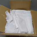 sancua 90 Inch Round Tablecloth White, 8 Pack - Circle Polyester Fabric Table Cloth for Wedding Party Reception Banquet Birthday, Washable Formal Table Cover (Fit 30-72 Inch Tables)