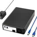 USB 3.0 to 5.25"/3.5" Hard Drive Enclosure,SATA 5.25"/3.5" Aluminum Enclosure Design for CD-ROM, CD-RW, DVD-ROM, Combo Drive and DVD/RW Drive (ME-535U3)