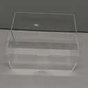 Mumufy 2 Pcs Acrylic Fold Paper Towel Dispenser Countertop Napkins Dispenser Napkin Holder Multifold Disposable Acrylic Paper Towel Holder for Z or C Fold (Clear)