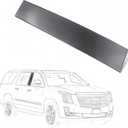 B-Pillar Door Trim Molding 926-242 Right Passenger Side, Gloss Black | Compatible with Chevy Tahoe Suburban GMC Yukon Cadillac Escalade 2015-2020, Exterior Applique Replacement, Replaces 84263145