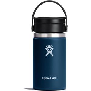 Hydro Flask Wide Mouth with Flex Sip Lid - Insulated Water Bottle Travel Cup Coffee Mug Tumbler 12 Oz
