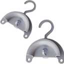 CPAP Hose Hanger for Tube and Mask  Universal Fit for All Tubings  Convenient Holder for Easy Drying & Cleaning(Gray-2 Packs