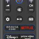 RMF-TX910U Voice Remote Control for Sony Bravia TV Remote Replacement, Compatible with All Smart LED/OLED and Google Smart TVs Series