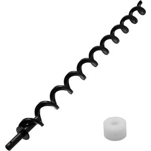 23" Auger Shaft Screw Replacement Parts for Pit Boss 1000 and 1100 Series Pellet Grills, Auger Flighting Shaft & Auger Motor Bushing Kit, Replacement Parts Number: PB1000XL-031-R00