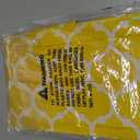 Smiry Rectangle Picnic Table Cover, Waterproof Elastic Fitted Camping Tablecloths for 8 Foot Tables, Wipeable Flannel Backed Vinyl Tablecloth Protector for Indoor, Outdoor (Yellow, 30x96 Inches)