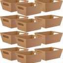 Celebrate It MICHAELS Bulk 12 Pack: Kraft Gift Basket with Handles