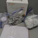 DCBADGE Button Maker Machine, Button Pin Maker (3rd Gen) Installation-Free DIY, Button Press Machine Kit with Free Button Parts&Circle Cutter&Wrench Gadget (Light Blue, 58mm2.25in)