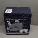 SHARDOR Single Serve Coffee Maker, Hot & Iced Coffee Machine for K Cup and Grounds, 6 to 14 oz Brew Sizes, 50 oz Removable Water Tank, Bold Brew Setting, Pod Coffee Maker with Reusable Filter, Red