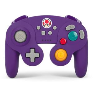 PowerA GameCube Style Wireless Controller for Nintendo Switch/Switch 2 / Switch Lite/OLED Model - Toad, Officially Licensed by Nintendo