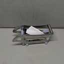 Azooken Stainless Steel French Fry Cutter, 2-blade Potato Slicer No-Slip Suction Base French Fry Cutter with 1 Peeler, Perfect for Potatoes, French Fries, Cucumber,Vegetables Carrot