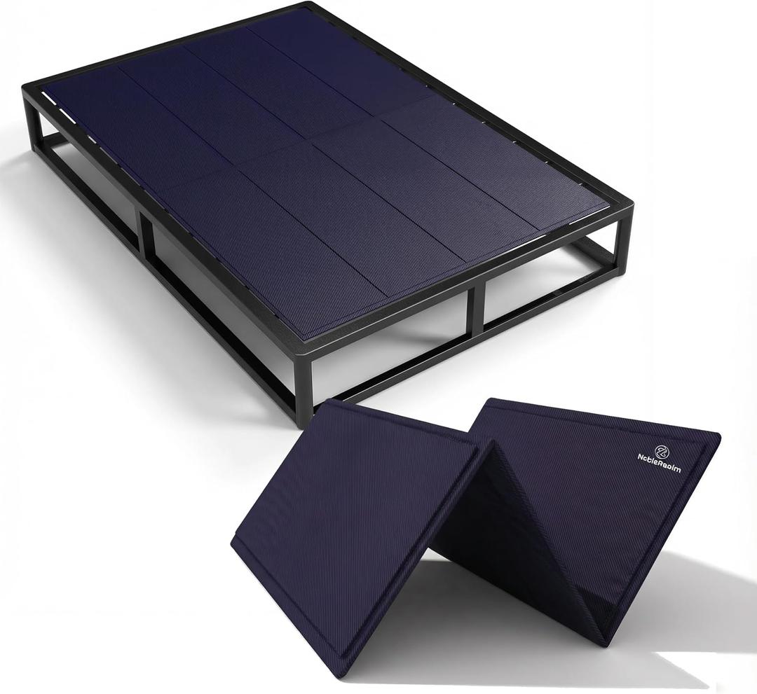 Full Size Bunkie Board, 54'x76', 10mm Thick, 2 Pieces - Modern, Low Profile Bed Support, Noise Minimizing, Moisture Resistant