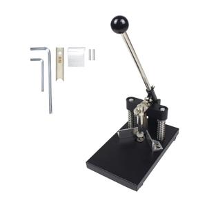 CNCTOPBAOS Corner Rounder Cutter Machine,R6mm R10mm Metal Dies Manual Corner Rounder Punch,30mm Thickness Heavy Duty Paper Card Arc Cutting Fillet for ABS Plastic, Aluminum Sheet, Office, Business, PVC