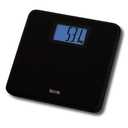 Tanita HD-662 Digital Weight Scale (Black) - Japan Technology Bathroom Scale with 330 lb Weight Capacity - 2" Blue Backlit Large LCD Display - Accurate, Durable, Step-On Operation