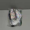 Frienda 2 Pieces Holographic Fanny Pack for Women Colorful Sport Waist Bag Pack (Silver, Purple)