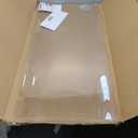 Heavy Duty Office Chair Mat for Carpet and Hardwood Floor Crystal Clear-0.12 Inches Thick Desk Chair Mat 35'' x 48'' Tempered PC Material Floor mats for Office Home