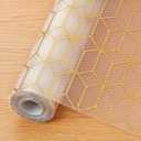 Shelf and Drawer Liners for Kitchen, Non Adhesive Cabinet Liner, 23.6"W x 118"L