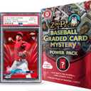 Shohei Ohtani PSA Graded Card Mystery Power Pack - 1 PSA Graded Ohtani Card and 2 Packs of Cards Per Pack