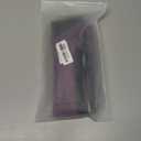 BELOMI Leather Car Steering Wheel Cover, Universal 15 Inch for Car Truck SUV, Non-Slip and Breathable, Sport Style Design Odorless Steering Wheel Protector, Automotive Interior Accessories (Purple)