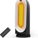 Minthouz Space Heater, 1500W Electric Portable Heaters for Indoor Use with Thermostat, Fast Heating, 70 Oscillating, 3 Heat Settings, Carry Handle, 12H Timer Ceramic Heat for Office, Bedroom, Home