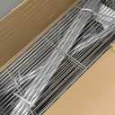 5 Tier Wire Shelving Unit, 61" H Heavy Duty Metal Storage Shelves, 5-Tier-29.5"W x 13.8"D x 61"H