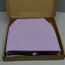 CubesLand Cube Storage Organizer Basket Bin, Cube Shelf Shelves Cotton Rope Basket, Durable Woven Rectangular Basket for Organizing, Nursery Toys Basket, 14x10x7.08IN Purple Basket