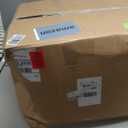 Furhaven 45" Round Calming Donut Dog Bed for Large Dogs, Refillable w/ Removable Washable Cover, For Dogs Up to 90 lbs - Shaggy Plush Long Faux Fur Donut Bed - Mist Gray, Jumbo/XL, 45.0"x45.0"x9.0"