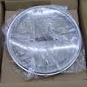 PekGema Hybird Nonstick Frying Pan with Lid 12 inch, Stainless Steel Skillet, Ceramic Non-stick Oven-Safe Chef Pan, Induction Ready, PFOA PFAS FREE Cookware