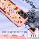 for Moto G Power 5G 2024 Case Women - Cute Girls Phone Cover Girly Kawaii Aesthetic Design Mushroom Heavy Duty Protective Shockproof Military Grade for Motorola Moto G Power 5G 2024 Cases