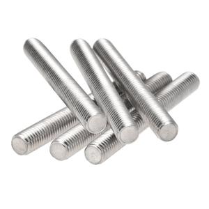 1/2"-13 Fully All Threaded Rod & Studs, 5" Length, 304 Stainless Steel Right Hand Thread Screw for Furniture Anchor Bolts, Clamps, Hangers and U-Bolts 6 Pack