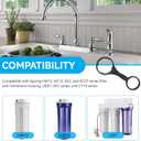 Magluv AWR2 2-in-1 Water Filter Housing Wrench Replacement for iSpring HW12, HC12, RCC,RCCP, US31, CKC, CT10 Reverse Osmosis Pre-Filter Housing and RO Membrane Canister Wrench