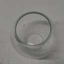 Craft And Party, Glass Bubble Bowl, 4.5" Height x 6" Width Glass Fish Bowl Vase, Bubble Bowl vase for Terrarium, Flower vase Centerpiece