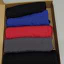 Men's Incontinence Underwear - Upgraded 200ml Absorbency Leakproof Boxer Briefs with Front-to-Rear Leak Protection - Washable Reusable Cotton Incontinence Briefs for Men Heavy Flow Bladder Leak 5 Pack (Medium)