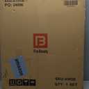 Fire Beauty Fireplace Screen 3 Panel Wrought Iron Metal 48"(L) x30(H) Spark Guard Cover(Golden Dusting)