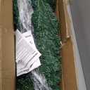 Lulu Home 6FT Christmas Tree, Artificial Christmas Tree with RC 300 LEDs Warm White & Multicolored String Lights(NOT Pre-Strung) for Indoor Outdoor Winter Decoration, 11 Lighting Modes with Timer (Green)