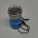 Moongiantgo Coffee Grinder Electric, Mini Spice Grinder, 200W 10s Fast Grinding, Dry Grain Mill for Spices Seeds Rice Beans Seasonings (Blue)