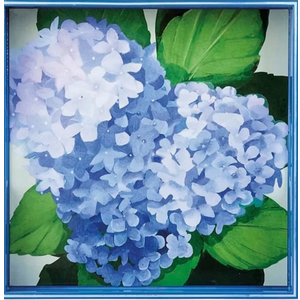 Blue Hydrangea 15" Tray