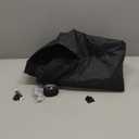 Fireplace Blocker Blanket, Black, 30×43