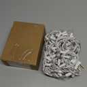 Christmas Lights 100 Count Clear White Wire UL Certified Connectable Warm White String Lights for Christmas Tree,Garland,Home,Patio, Wedding,Party,Festival Decor