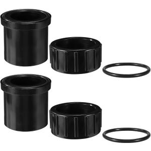 Lyreh 2pcs 350157 Union Replacement Kit for Pentair Superflo, Pool Pump Union Parts Compatible with Pentair Superflo & SuperFlo Variable Speed Pool Pump