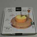 BOSKA Cheese Curler Amigo - The Original with 10-year - Cheese Wheel for i.a. Tete de Moine, Girolle & Chocolate - Cheese Shaver made of Stainless Steel