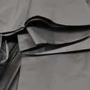 Barossa Design Extra Long Black Shower Curtain Liner with 3 Magnets - 72" x 84" XL, Waterproof PEVA Lightweight Shower Liner for Bathroom, PVC Free, Metal Grommets - Black, 72x84
