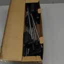 Solar Christmas Decorations, 6 Pack 38.5 Inch 7 Color Changing Jellyfish Lights with 5 Layer Optical Fiber Solar Flower Lights for Outdoor Xmas Yard Garden Pathway Decor