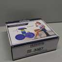 Spisces Telescopic Stool,20.4" Portable Seat, Collapsible Chair with Carabiner for Camping/Fishing/Hiking/BBQ/Music Festival - Max Capacity 440lbs