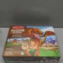 Melissa & Doug Land of Dinosaurs Floor Puzzle, 48 pc Jumbo Jigsaw Puzzle, Educational Screen Free Activity for Toddler, Preschoolers and Kids Ages 3+ (4 feet Long) - FSC Certified