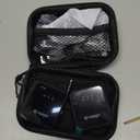 PQRQP 3 in 1 Microphone for iPhone/Android/Camera, Wireless Microphones, 328ft Transmission, 18H Battery Life, Mini Microphone for Record Interview, Vlogs, Tiktok (Ebony Black)